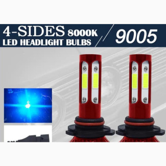 2PCS Car Headlight Mini L H7 LED Bulbs Ice Blue