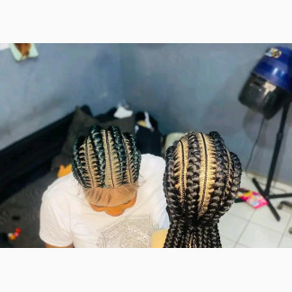 Full Ventilated Braided Wigs