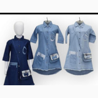 Stylish Jeans Dress for Your Babygirl