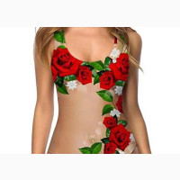 3D Flower Bodysuit