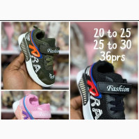 Kids Sneakers Available in Various Colors and Sizes