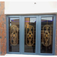 Gray Color Casement Window