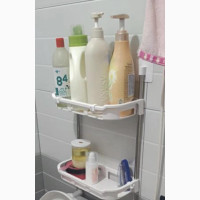 2tiers Bathroom Wall Rack