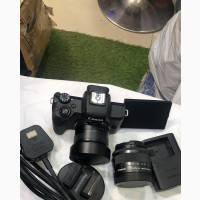 Canon EOS M50 With Two Lenses 15/45mm and Fish Eye 7.5mm