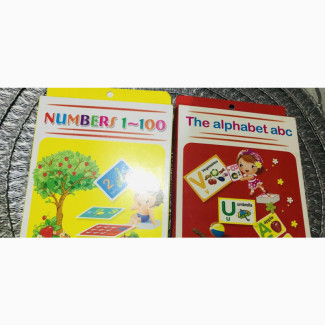 Alphabet Numbers Flash Cards - Brand New - Unisex