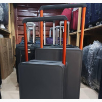 High Quality Thick Double Set Luxury Plain Travel Luggage