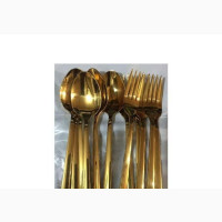 Accurate Gold Plated Cutlery - Brand New