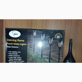 Solar Dancing Flame Light - Brand New