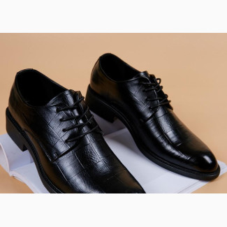 New Black Party Men#039;s Formal Shoes Italian Leather