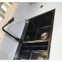Black Quality Double Bowl Sink