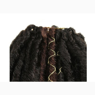 Brown 16 Faux Locs Extension