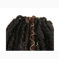 Brown 16 Faux Locs Extension