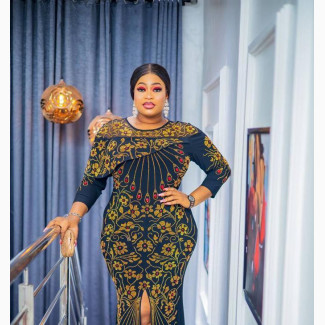 Quality Pretty Gown for Big Ladies