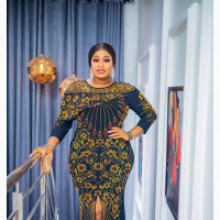 Quality Pretty Gown for Big Ladies