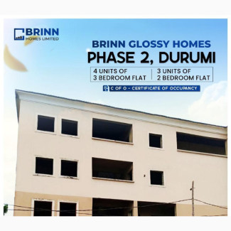 2bdrm Block of Flats in Brinn Glossy Estate, Durumi for sale
