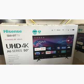 Hisense Smart TV UHD A6 Series 50 Inch