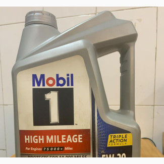 Mobil 1 High Mileage 5w-30 Triple Action Formular 5 Litre