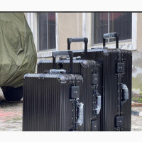 Brand New Aluminum Frame Travel Box Set - Unisex Luggage Travel Bags