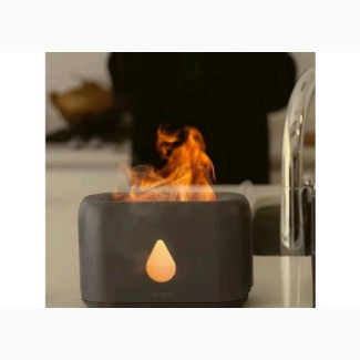 3D Flame Aroma Diffuser Humidifier With Remote