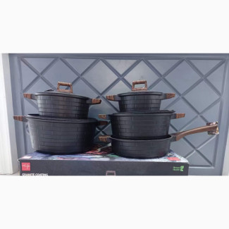13pcs UCC Life Granite Coating Kitchen Cookware