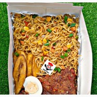 Garnished Noodles, Noodles/Chicken, Noodles/Beef Sauce