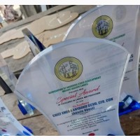 Glass Award Plaque S3