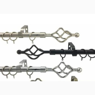 Adjustable Single Curtain Rod - 6fit - 1pic