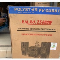 Polystar Pv-Sub811 High Powerful Blass Sound System ( 2500W)