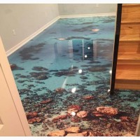 3D Epoxy Floor 3D Wallpaper Epoxy Ceiling