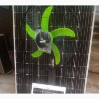 I Win Rechargeable Fan + 20W Solar Panel