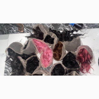 Fullace Wig Made Wit Attachment