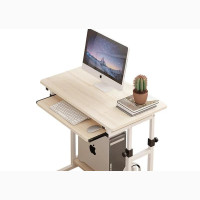 Laptop Desk Desktop Computer Table With Keyboard Tray Desk