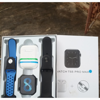 Ultra Smart Watch Series 8 - T55PRO MAX 2 in 1 Bracelet
