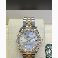 Rolex Oyster Perpetual Date Just With Crystal Stones