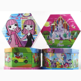 4 Steps Kids Characters Stationery and Colouring Set Box