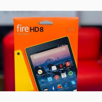 New Amazon Fire HD 8 32 GB Yellow