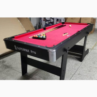 6feet Foldable Snooker Board With Accessories