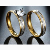 Gold Plated Wedding Rings for Couples