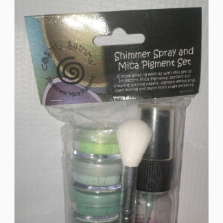 Shimmer Spray And Mica Pigment Set