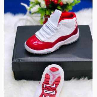 Original Air Jordan 11 Cherry Sneakers for Kids