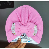 Baby Round Bow Turban