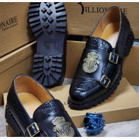 Billionaire Shoe - Classic Leather Flat Shoes for Men