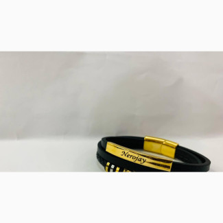 Customized Leather Bracelet - Affordable and Personalized