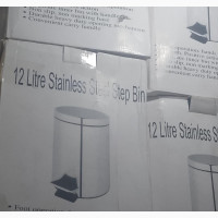 12 Stainless Step Bin