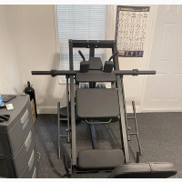 Leg Press Hack Squat Machine