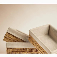 Raffia Storage Basket