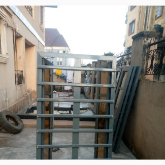 Aluminum Casement Window With Burglary Net 900mm X 1500mm