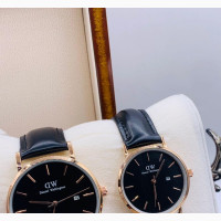 Couples Leather Wristwatch