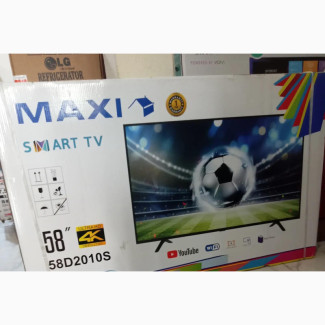 Maxi 58 Inches UHD Smart TV With YouTube and Appstore