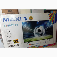 Maxi 58 Inches UHD Smart TV With YouTube and Appstore